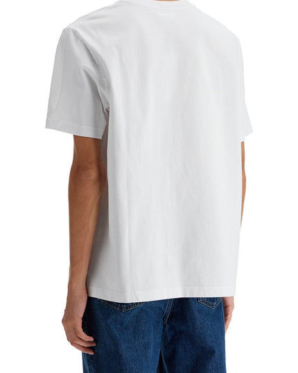 Maison Kitsune 'bold fox head patch t-shirt'