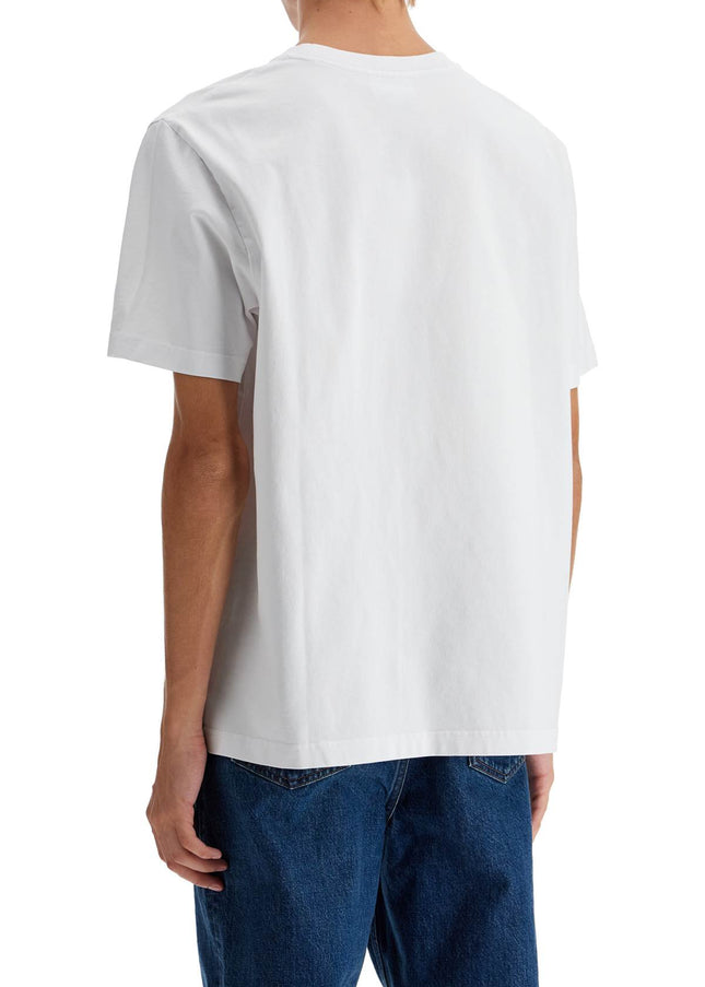 Maison Kitsune 'bold fox head patch t-shirt'