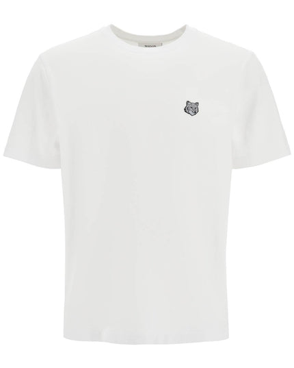 Maison Kitsune 'bold fox head patch t-shirt'