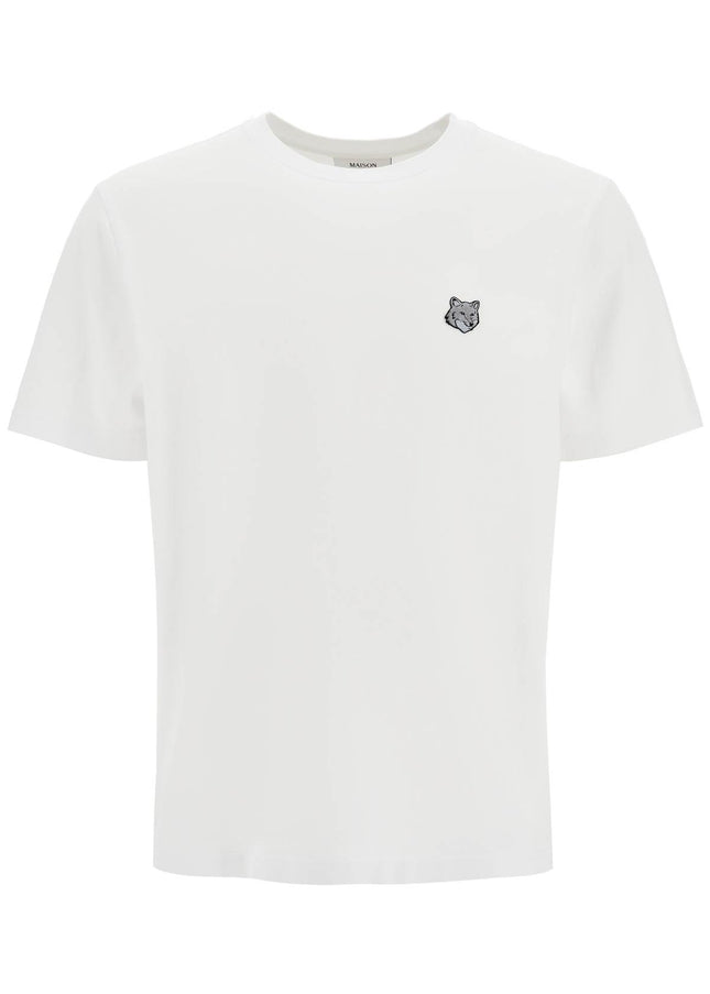 Maison Kitsune 'bold fox head patch t-shirt'