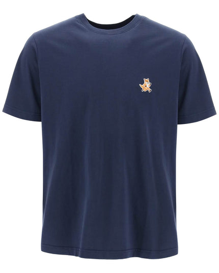 Maison kitsune "speedy fox comfort fit t-T-Shirt-MAISON KITSUNE-S-Blue-Urbanheer