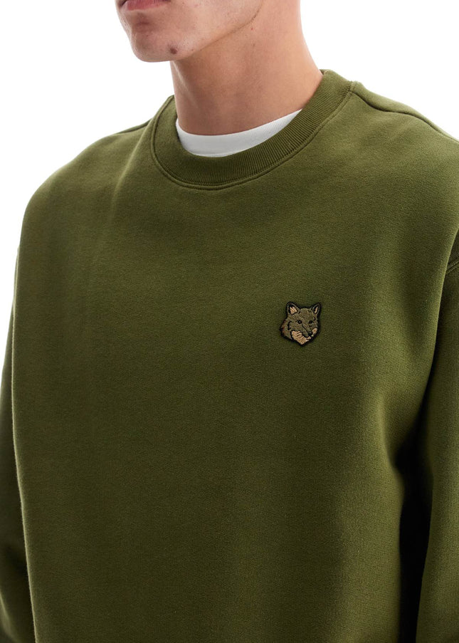 Maison Kitsune 'bold fox head crewneck sweat