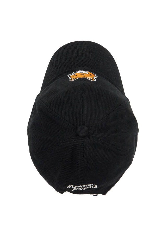 Maison Kitsune fox head baseball cap