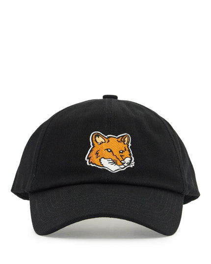 Maison Kitsune fox head baseball cap