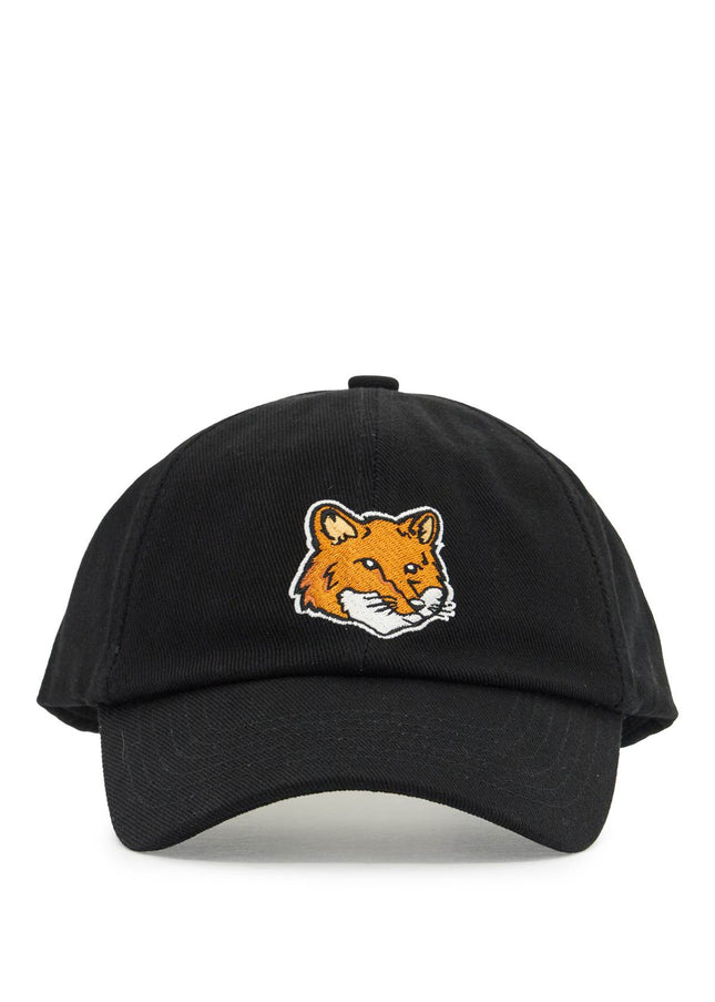 Maison Kitsune fox head baseball cap