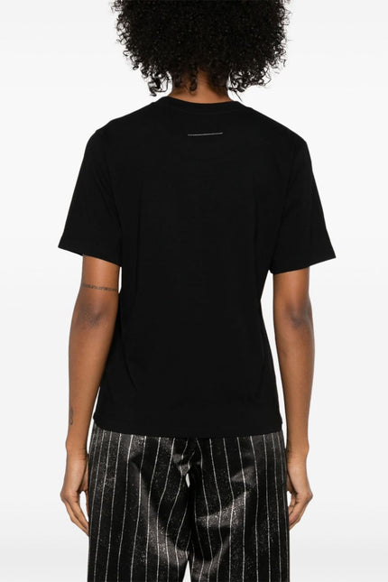 MM6 Maison Margiela T-shirts and Polos Black