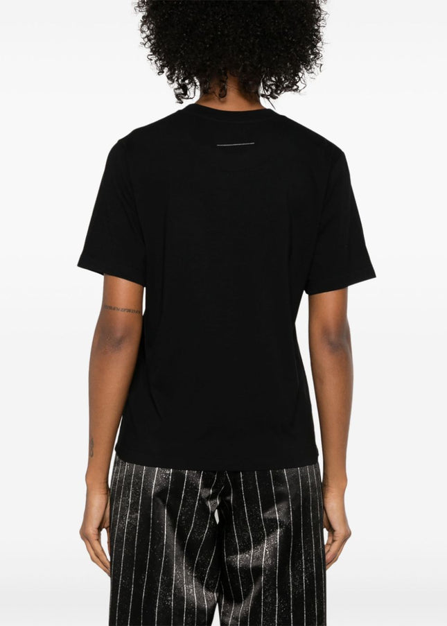 MM6 Maison Margiela T-shirts and Polos Black