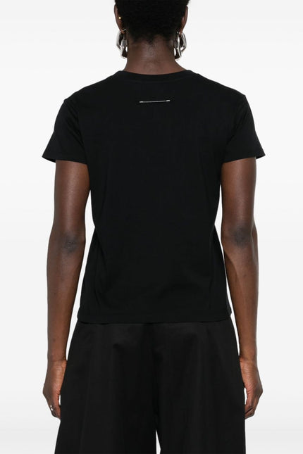 MM6 Maison Margiela T-shirts and Polos Black