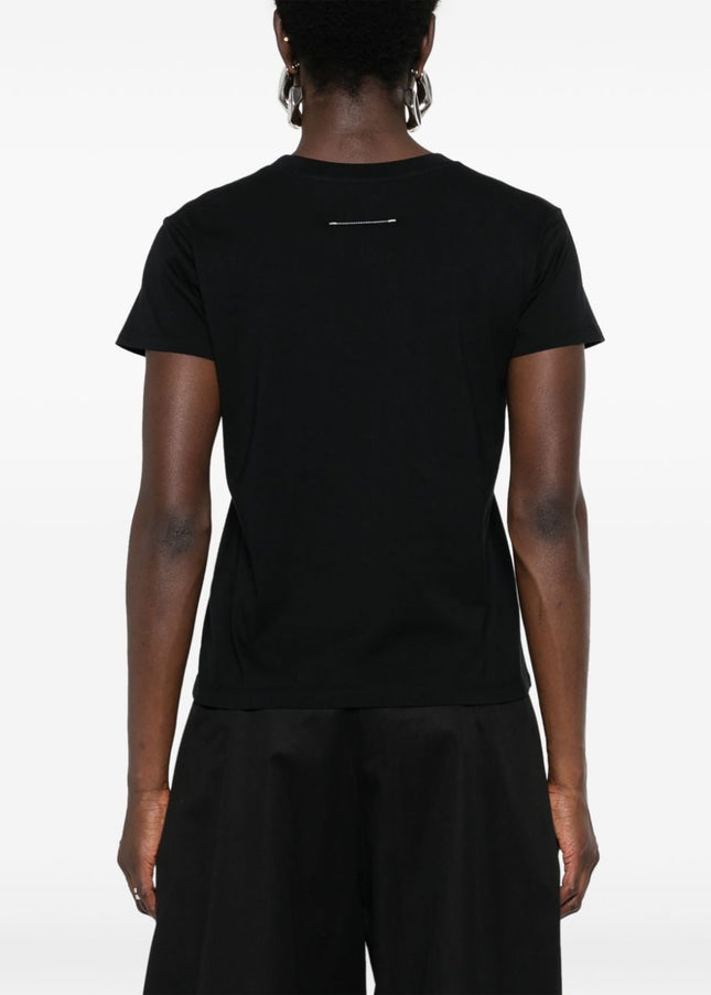 MM6 Maison Margiela T-shirts and Polos Black