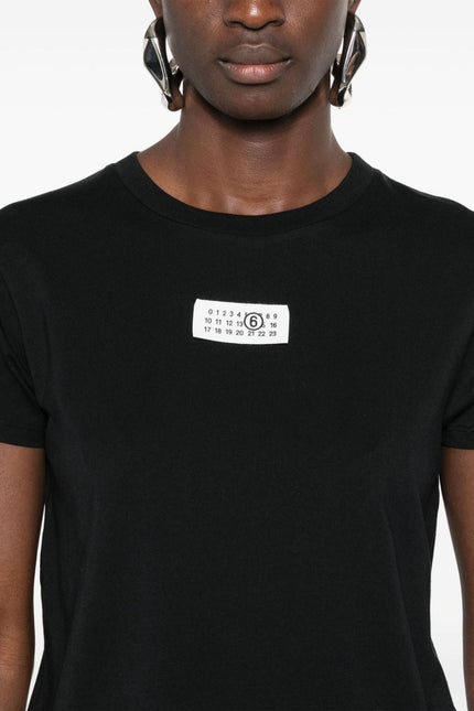 MM6 Maison Margiela T-shirts and Polos Black