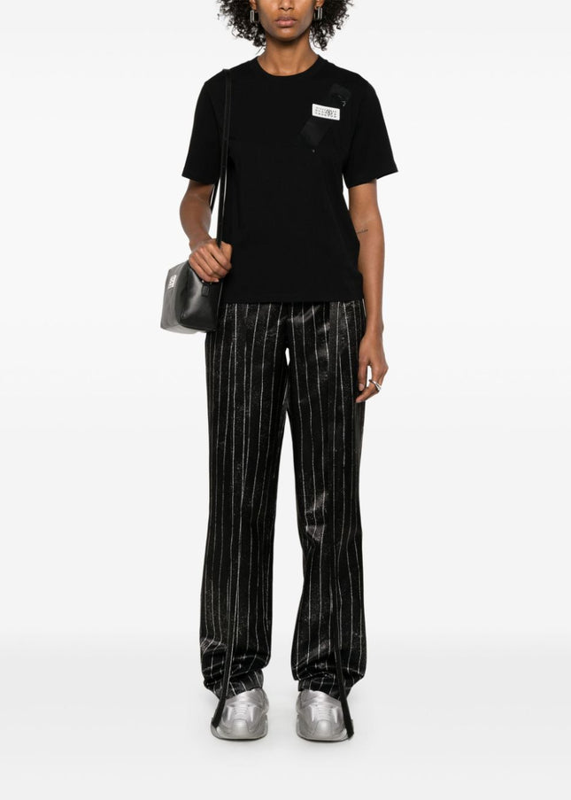 MM6 Maison Margiela T-shirts and Polos Black