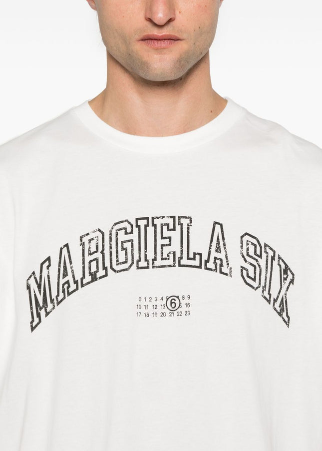 MM6 Maison Margiela T-shirts and Polos White