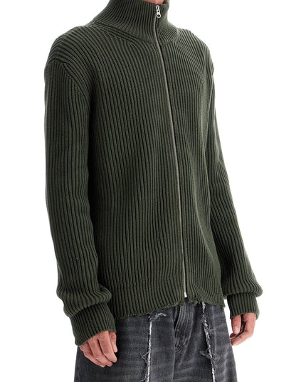 MM6 Maison Margiela cotton cardigan with zipper