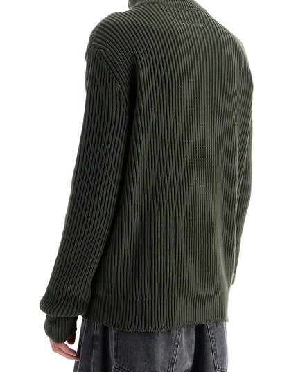 MM6 Maison Margiela cotton cardigan with zipper