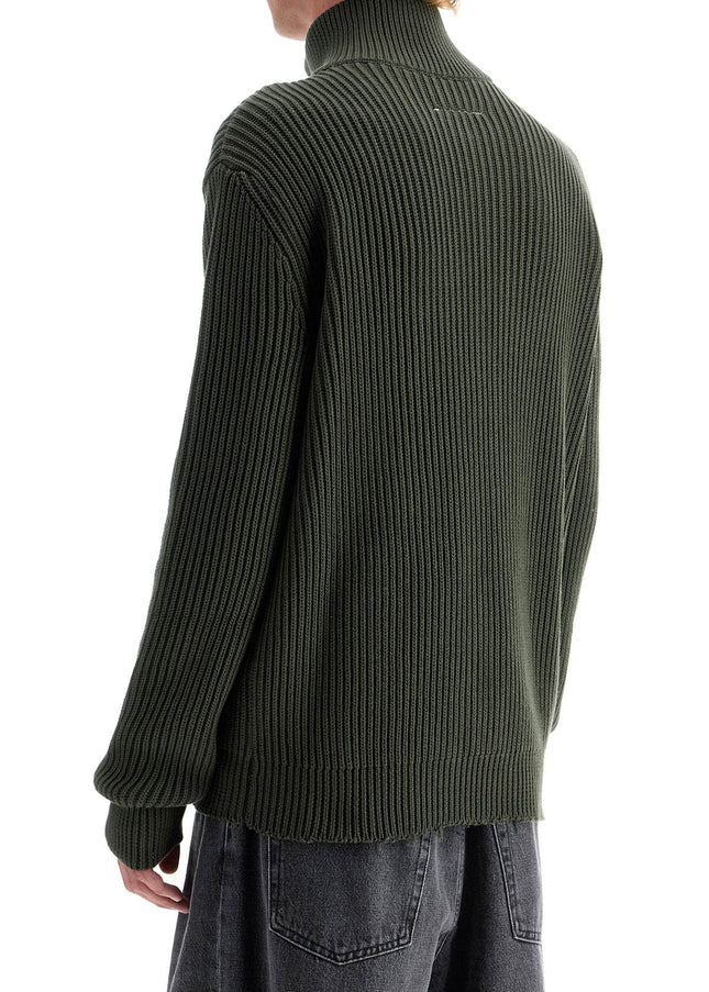 MM6 Maison Margiela cotton cardigan with zipper