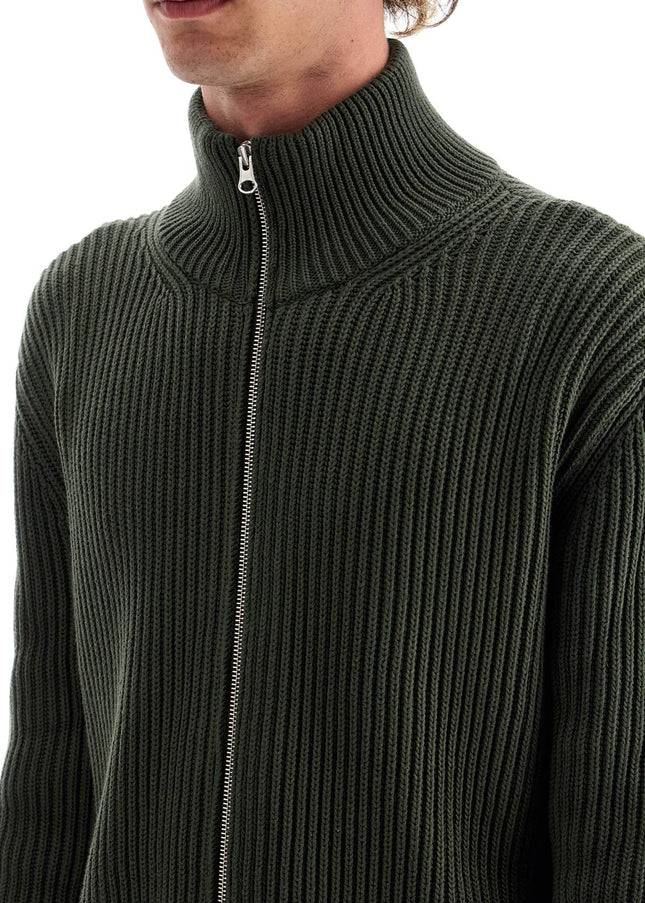 MM6 Maison Margiela cotton cardigan with zipper