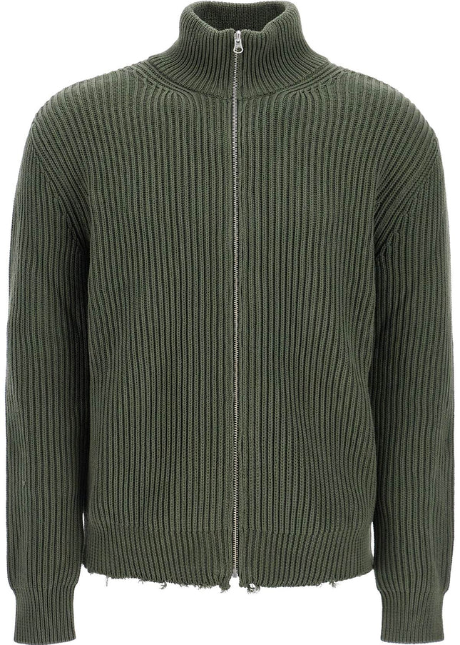 MM6 Maison Margiela cotton cardigan with zipper