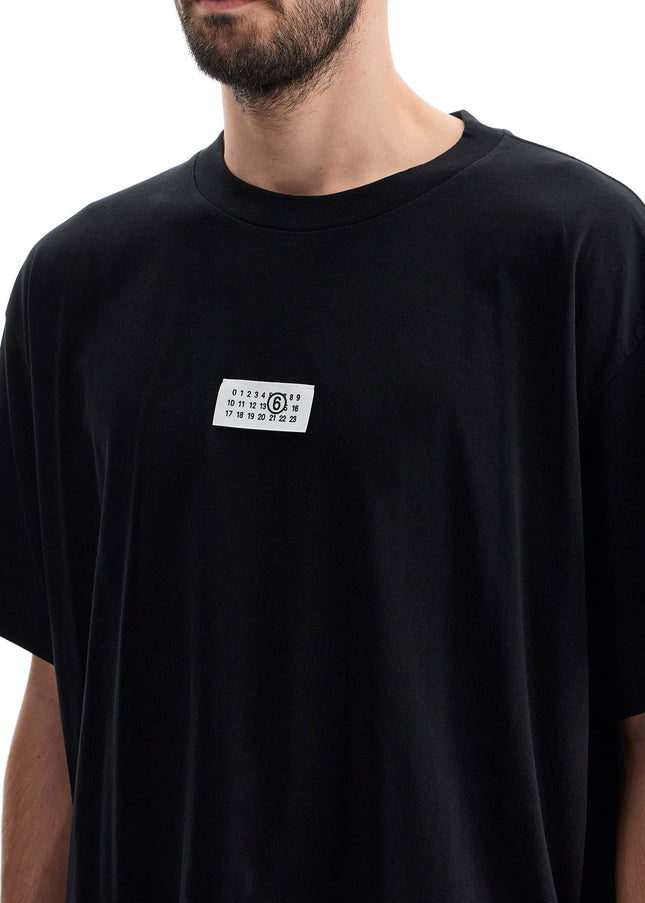 MM6 Maison Margiela round-neck t-shirt with numerical logo