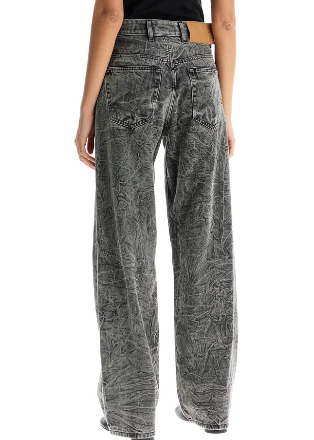 MM6 Maison Margiela wrinkled effect jeans