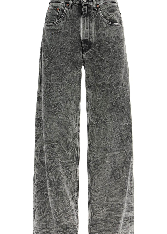 MM6 Maison Margiela wrinkled effect jeans