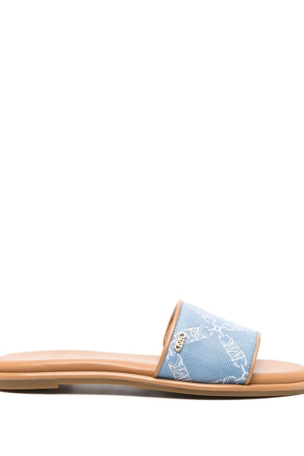 Mmk Sandals Clear Blue