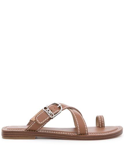 MMK Sandals Leather Brown