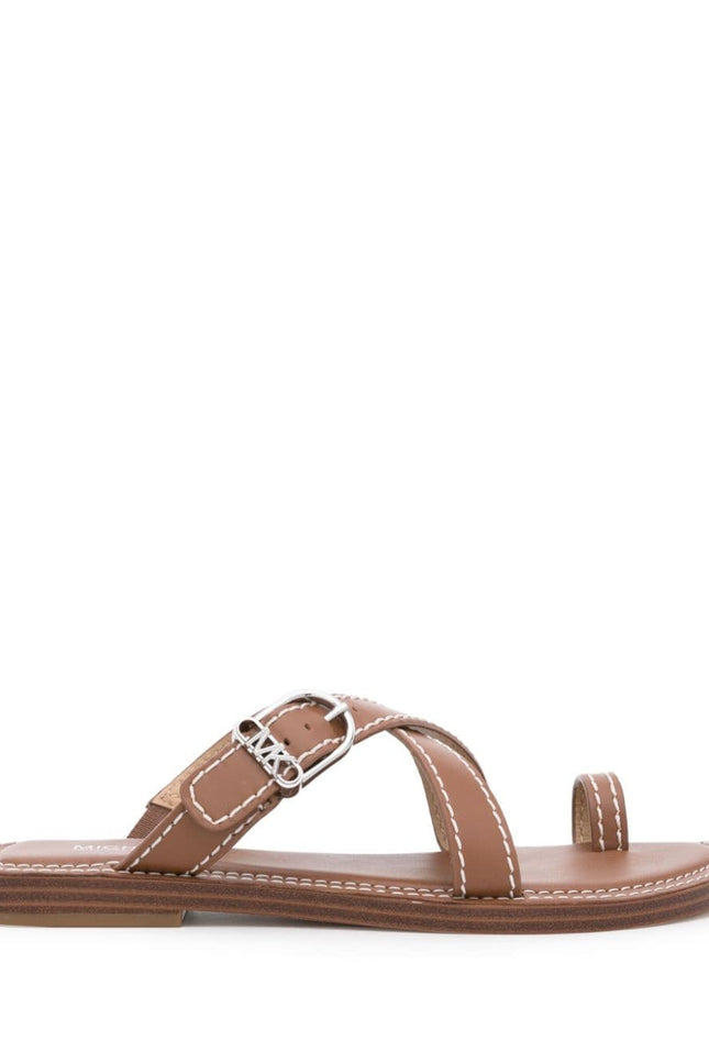 MMK Sandals Leather Brown