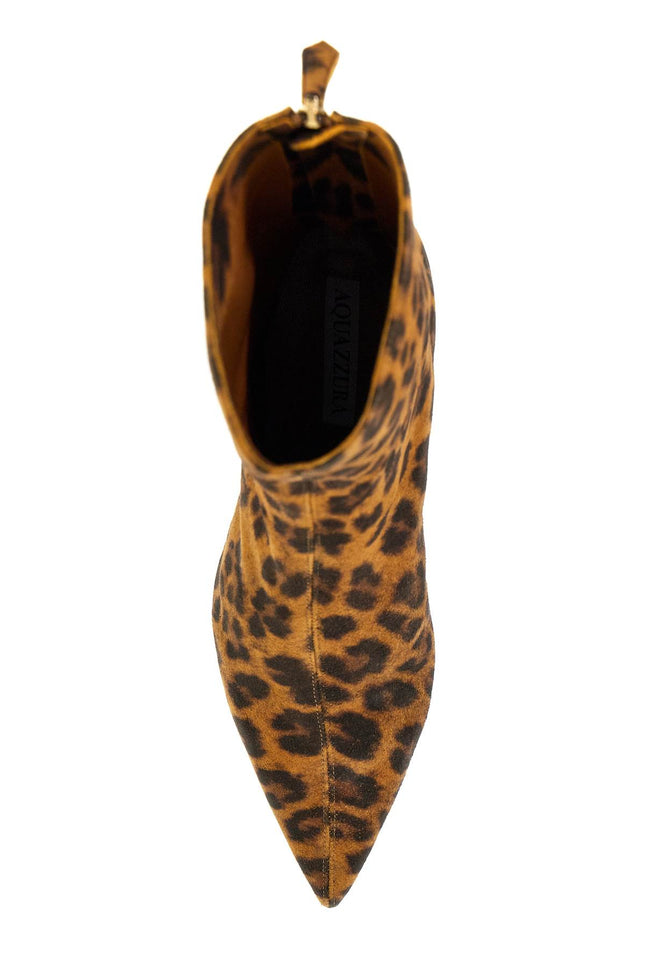 Aquazzura leopard print montmartre boot