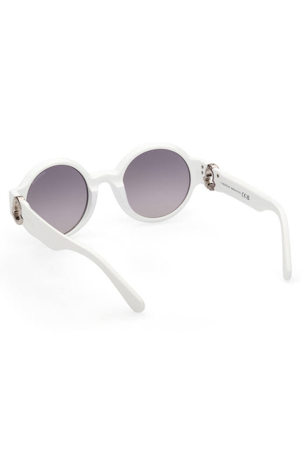 MONCLER WHITE WOMAN SUNGLASSES-2