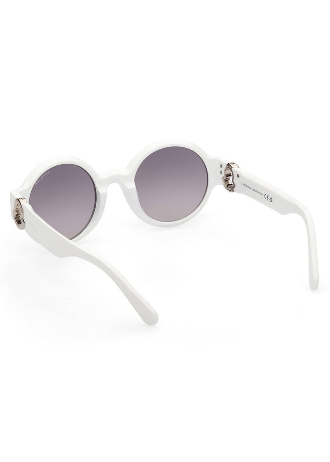 MONCLER WHITE WOMAN SUNGLASSES-2