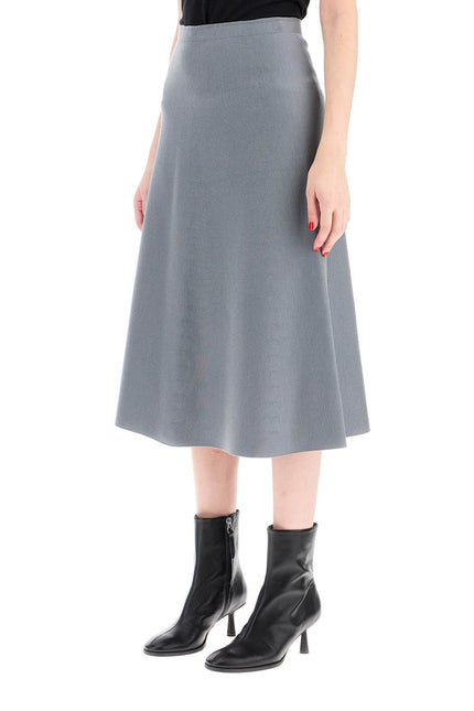 MRZ flared knit skirt