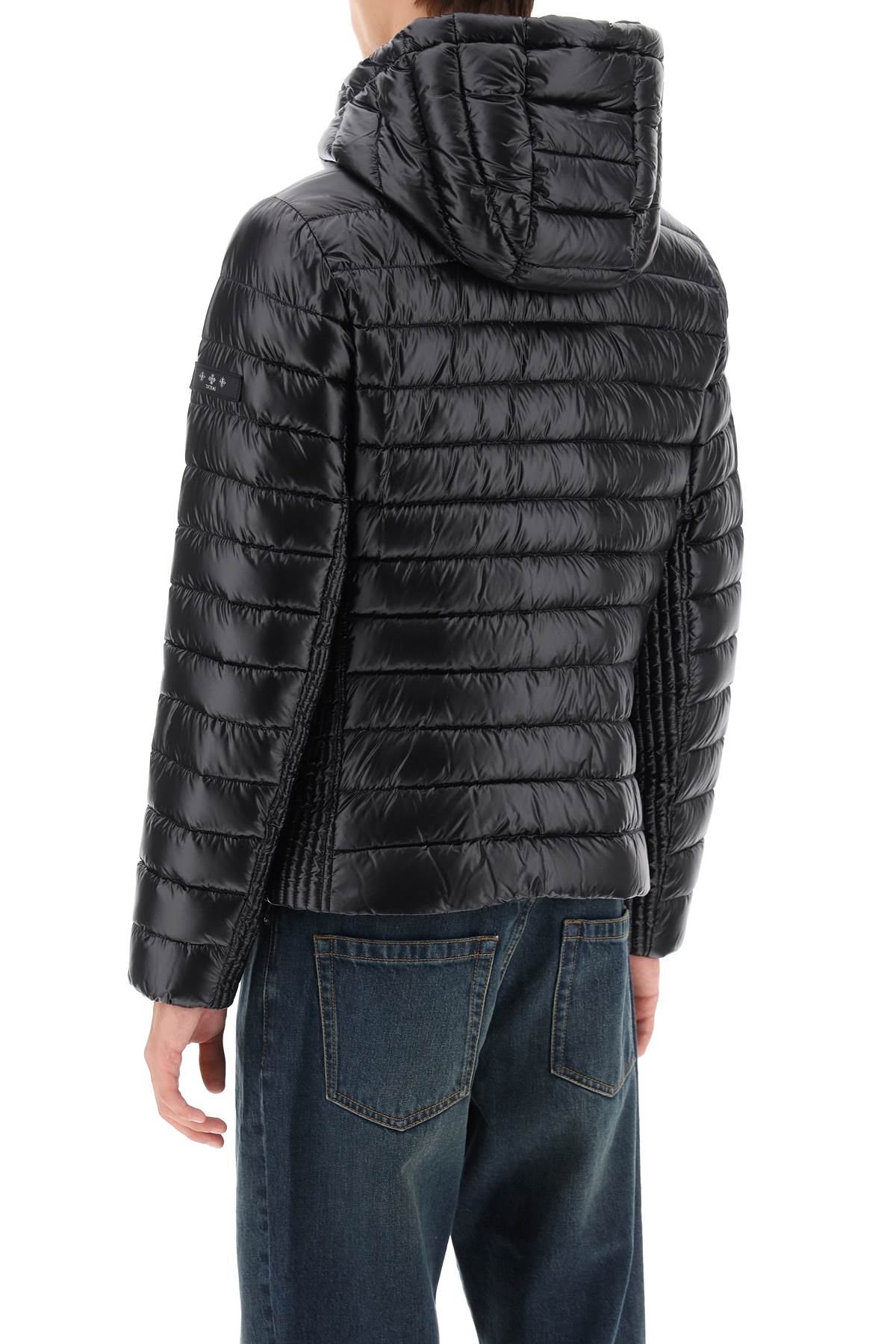 Black Tatras Agolono Light Hooded Puffer Jacket-Tatras-Black-3-Urbanheer