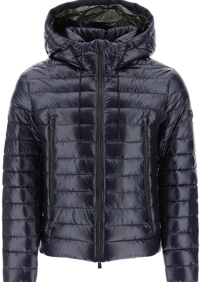 Blue Tatras Agolono Light Hooded Puffer Jacket-Tatras-Blue-1-Urbanheer