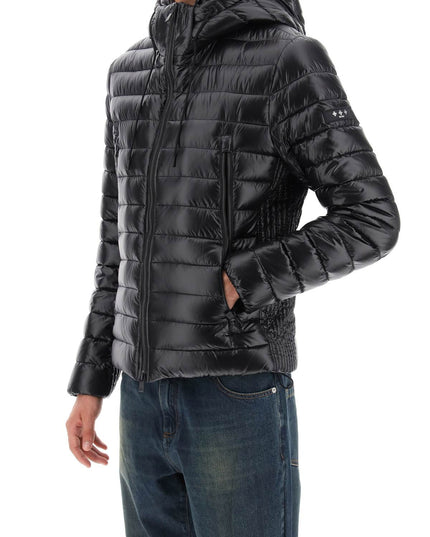 Black Tatras Agolono Light Hooded Puffer Jacket-Tatras-Black-3-Urbanheer