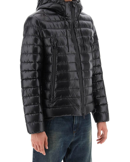 Black Tatras Agolono Light Hooded Puffer Jacket-Tatras-Black-3-Urbanheer