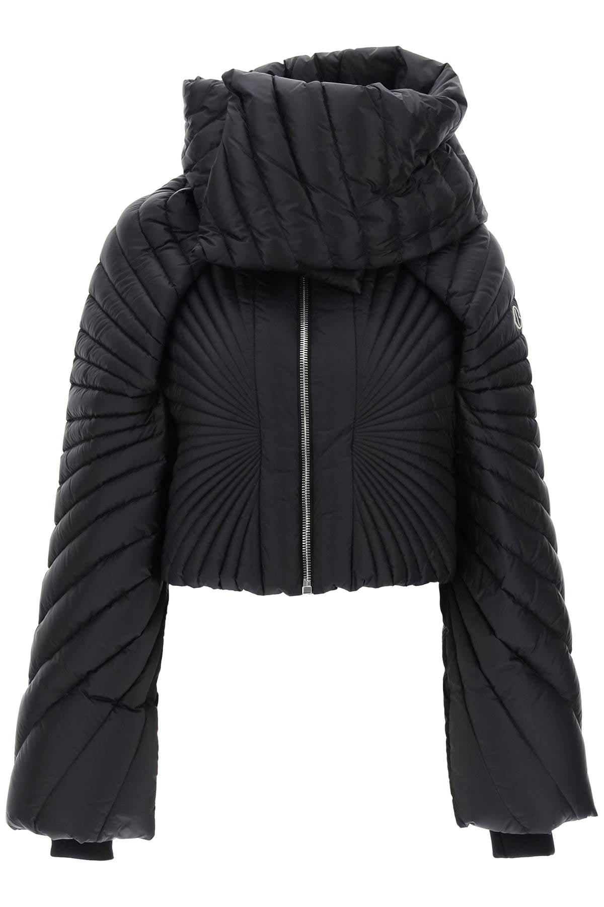 Moncler X Rick Owens Radiance Convertible Puffer Jacket-Moncler + Rick Owens-Black-0-Urbanheer