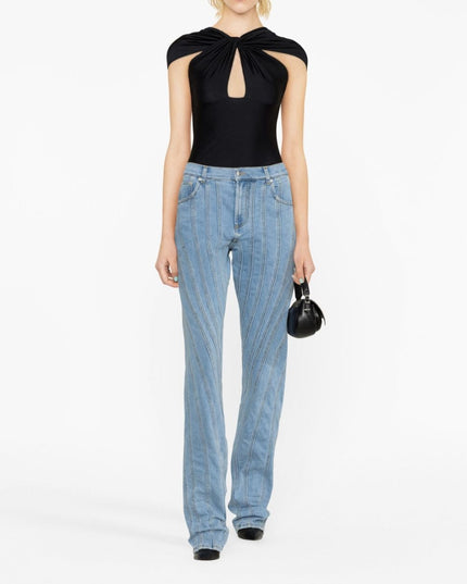 MUGLER Jeans Clear Blue