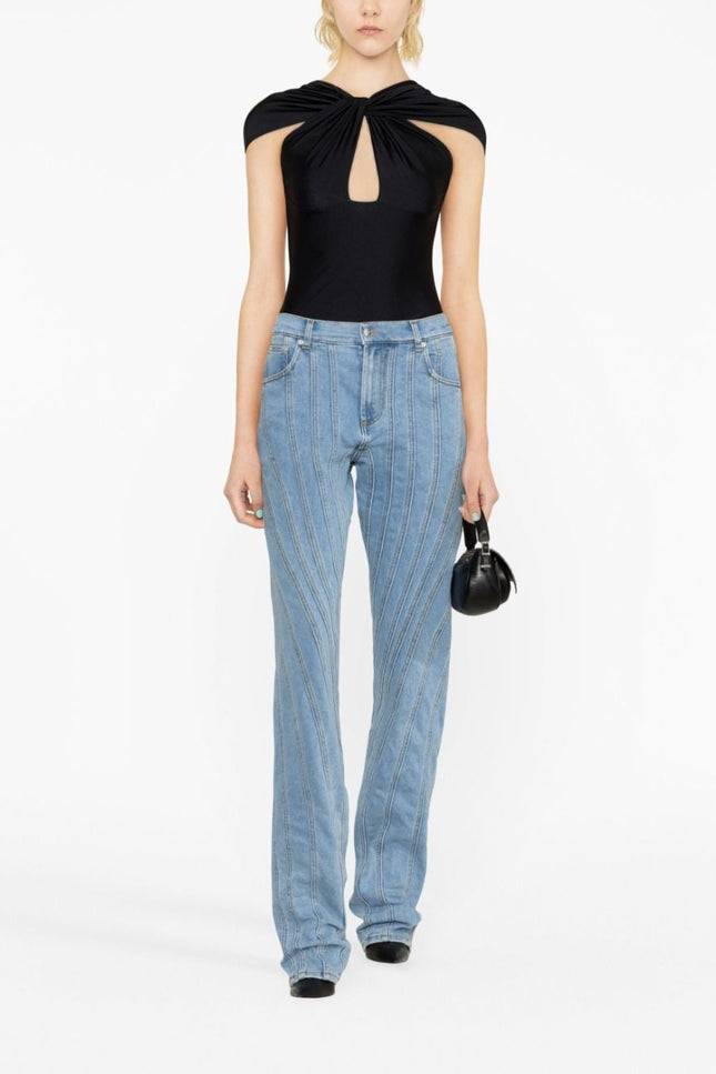 MUGLER Jeans Clear Blue