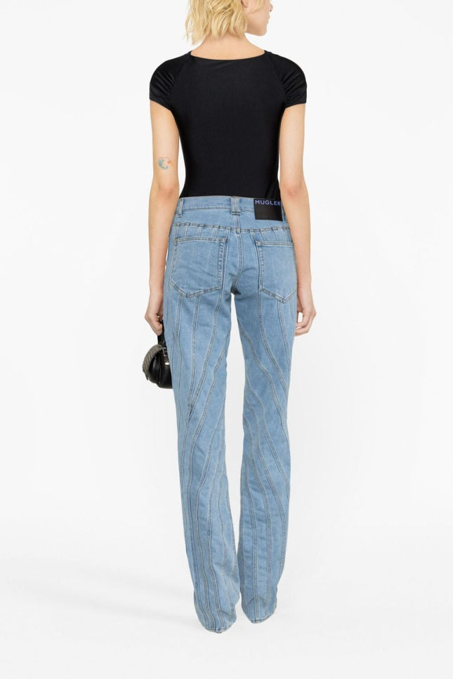 MUGLER Jeans Clear Blue