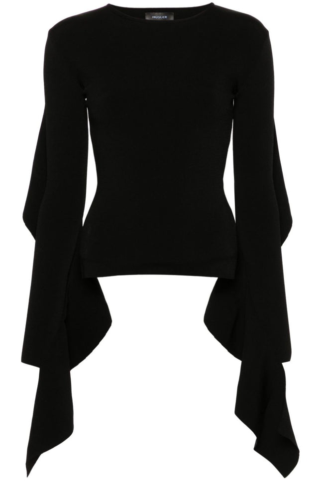 Mugler Sweaters Black