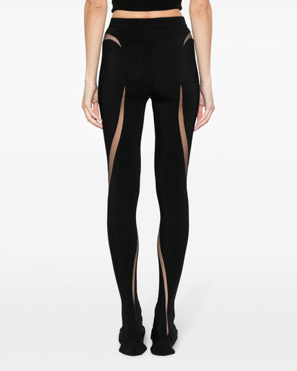 MUGLER Trousers Black