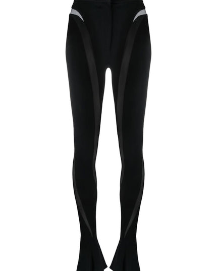 MUGLER Trousers Black