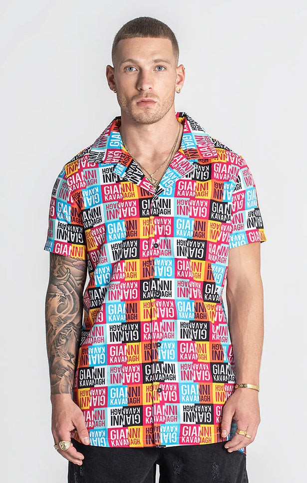 MULTICOLOR MULTIPLY HAWAIIAN SHIRT-SHIRT-Gianni Kavanagh-XS-Urbanheer