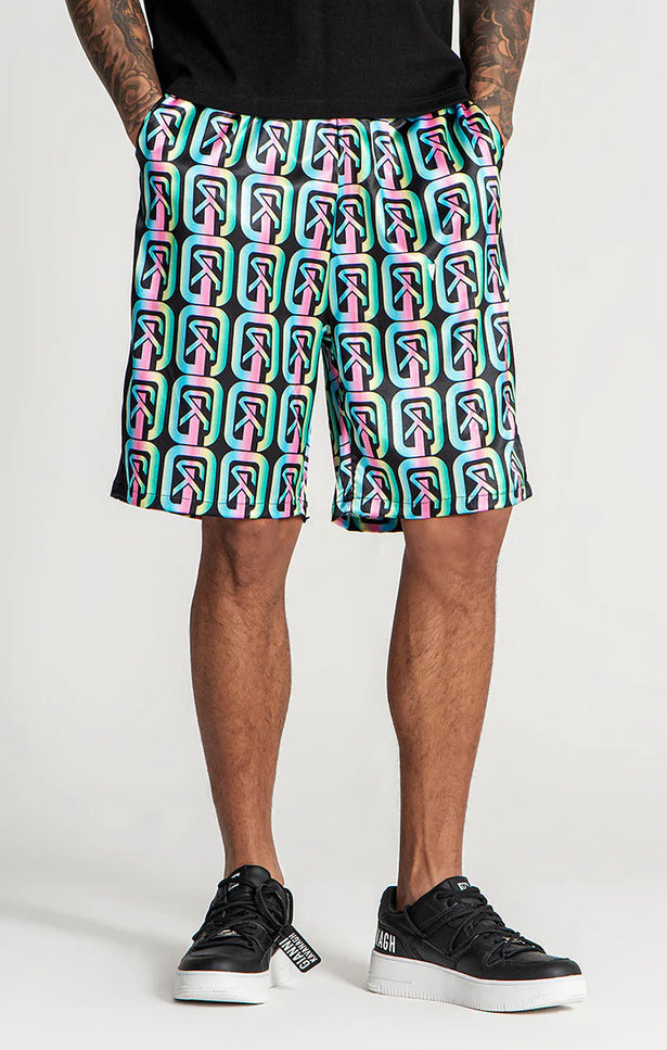 MULTICOLOR PARADISO SHORTS-Shorts-Gianni Kavanagh-Urbanheer