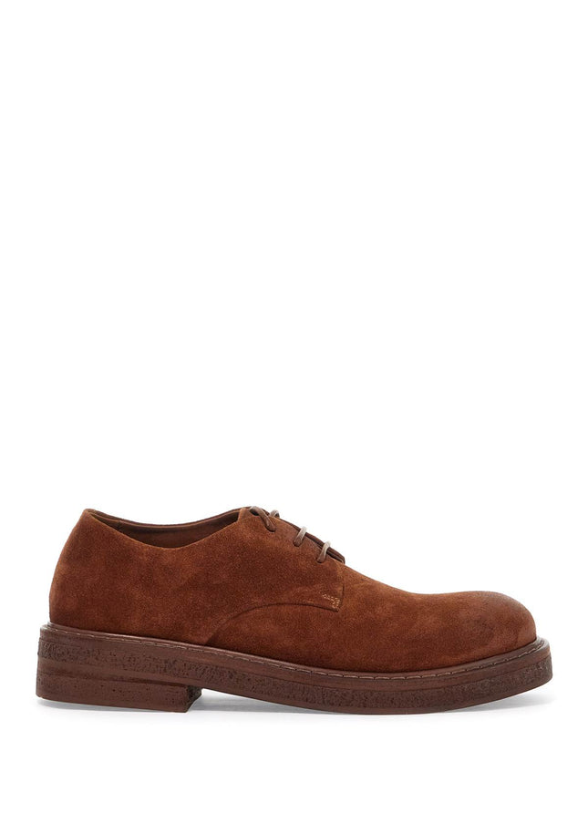 Marsell suede leather lace-up derby shoes with