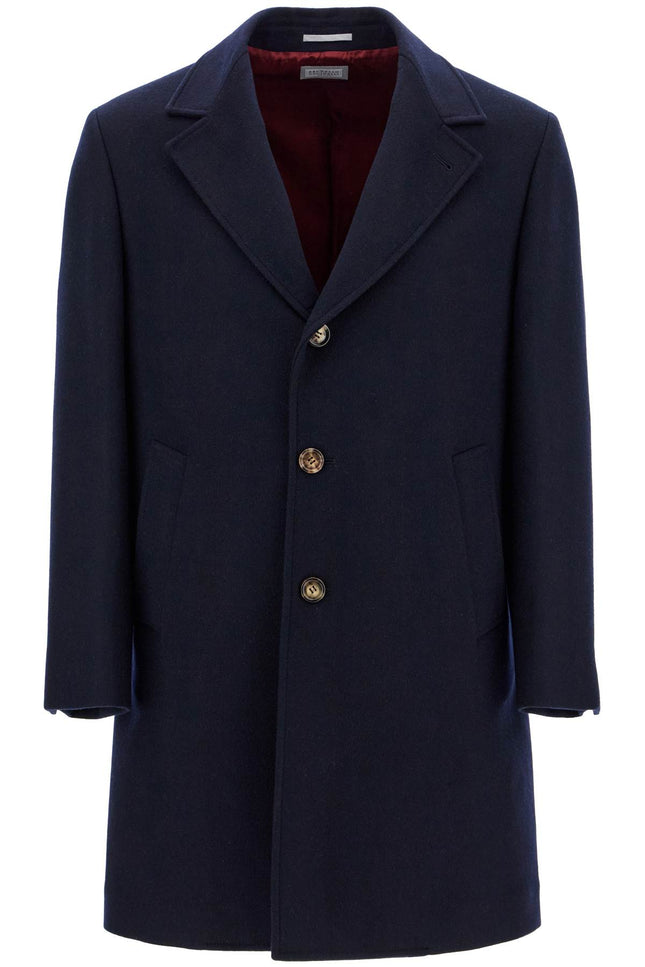 Brunello Cucinelli wool beaver coat in eight