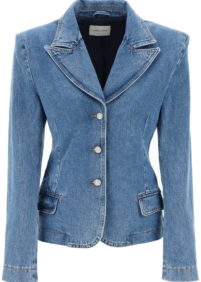 Magda Butrym single-breasted jacket in denim