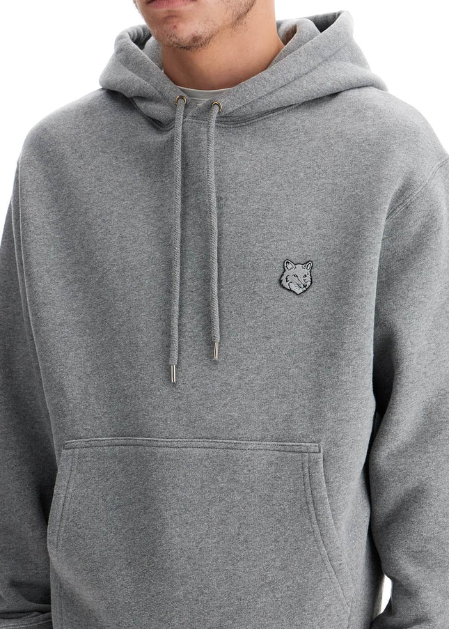 Maison Kitsune bold fox head hooded sweatshirt