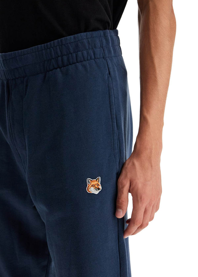 Maison Kitsune fox head joggers