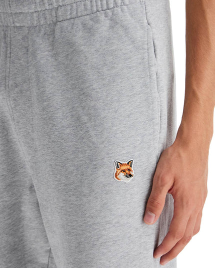 Maison Kitsune fox head joggers